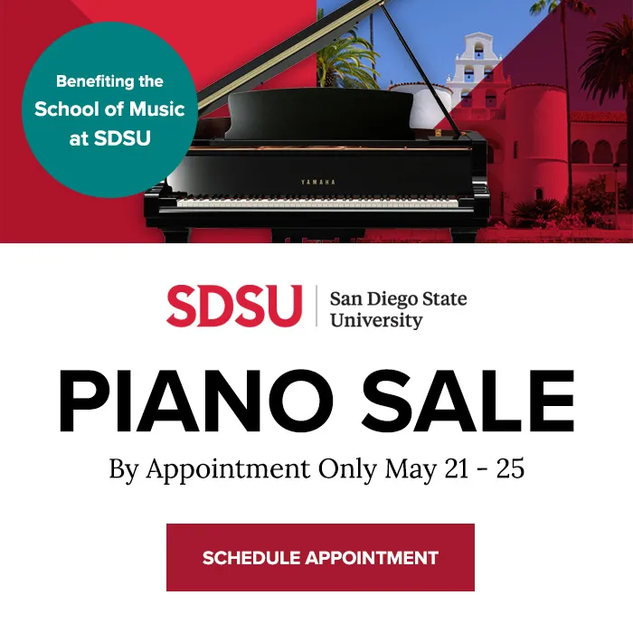 SDSU Piano Sale