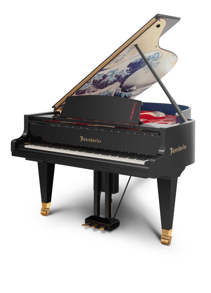 Bösendorfer The Great Wave Off Kanagawa 214VC Grand