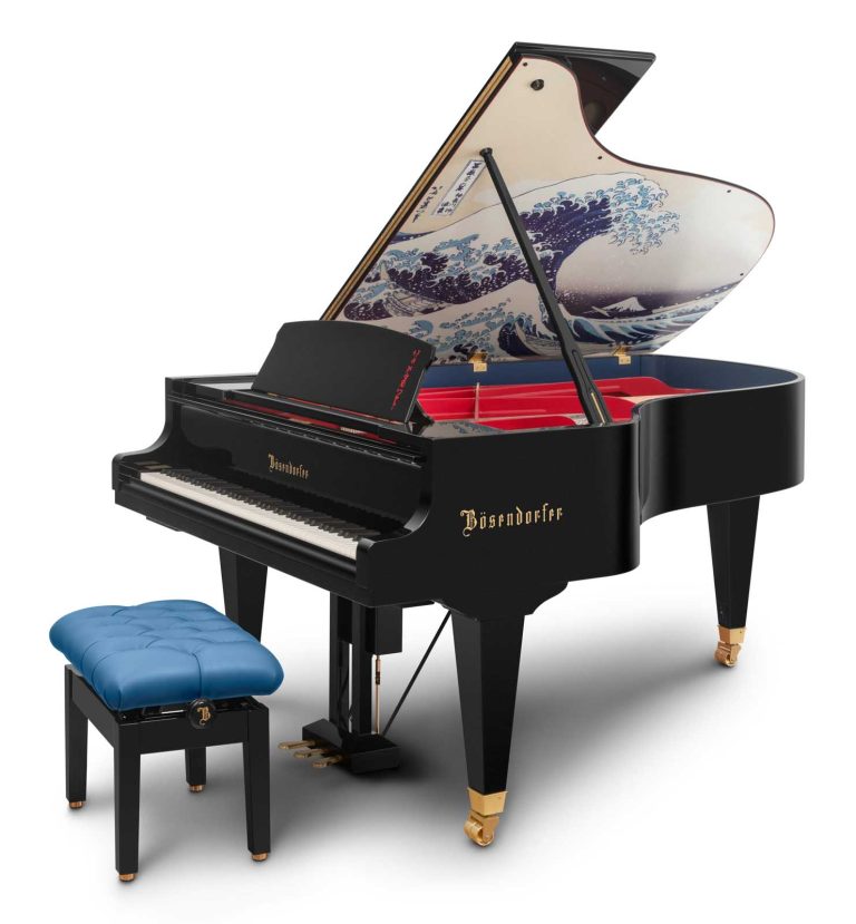Bösendorfer The Great Wave Off Kanagawa 214VC Grand