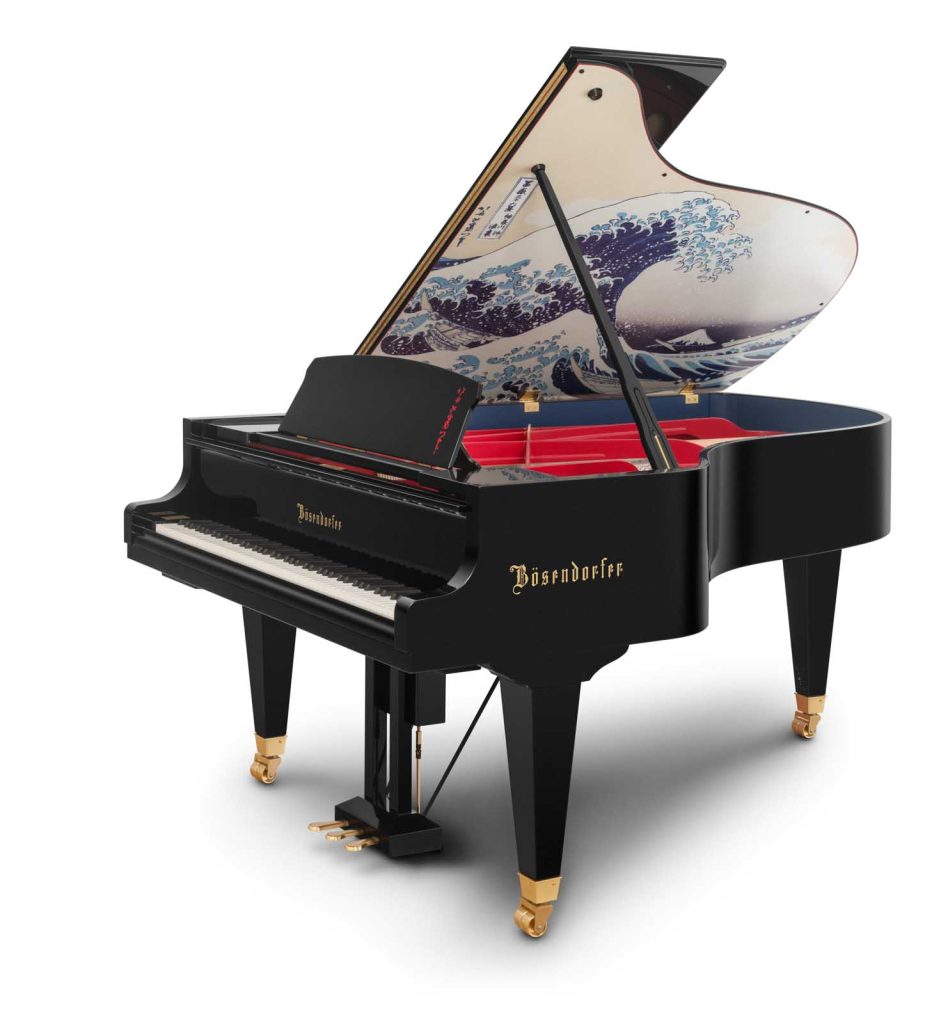 Bösendorfer The Great Wave Off Kanagawa 214VC Grand